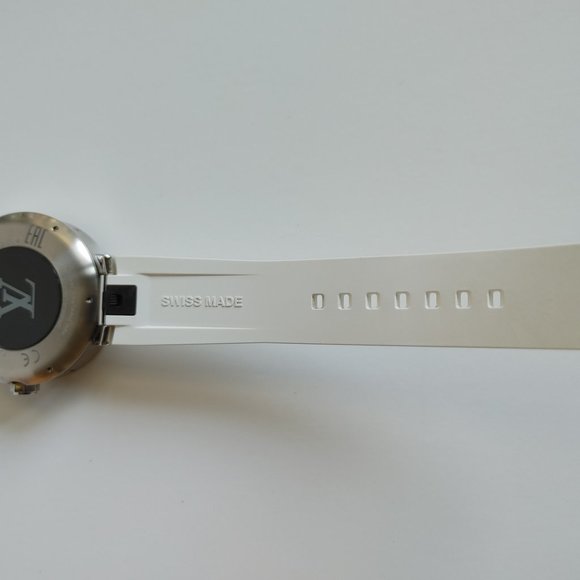 Louis Vuitton Tambour Horizon Stainless Steel Rubber belt Qa004 Unisex main image 9